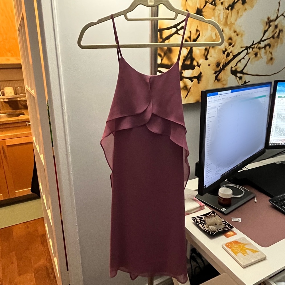 BCBGeneration Flowy, Halter Dress (NEW)